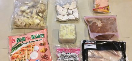 超前部署 – 家庭預備物資清單：飲食 (1) 食材