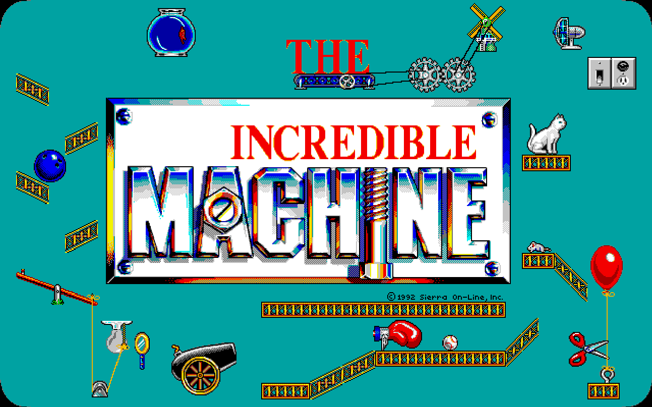 打電動同時學物理：奇妙大百科 (The Incredible Machine)既益智又娛樂